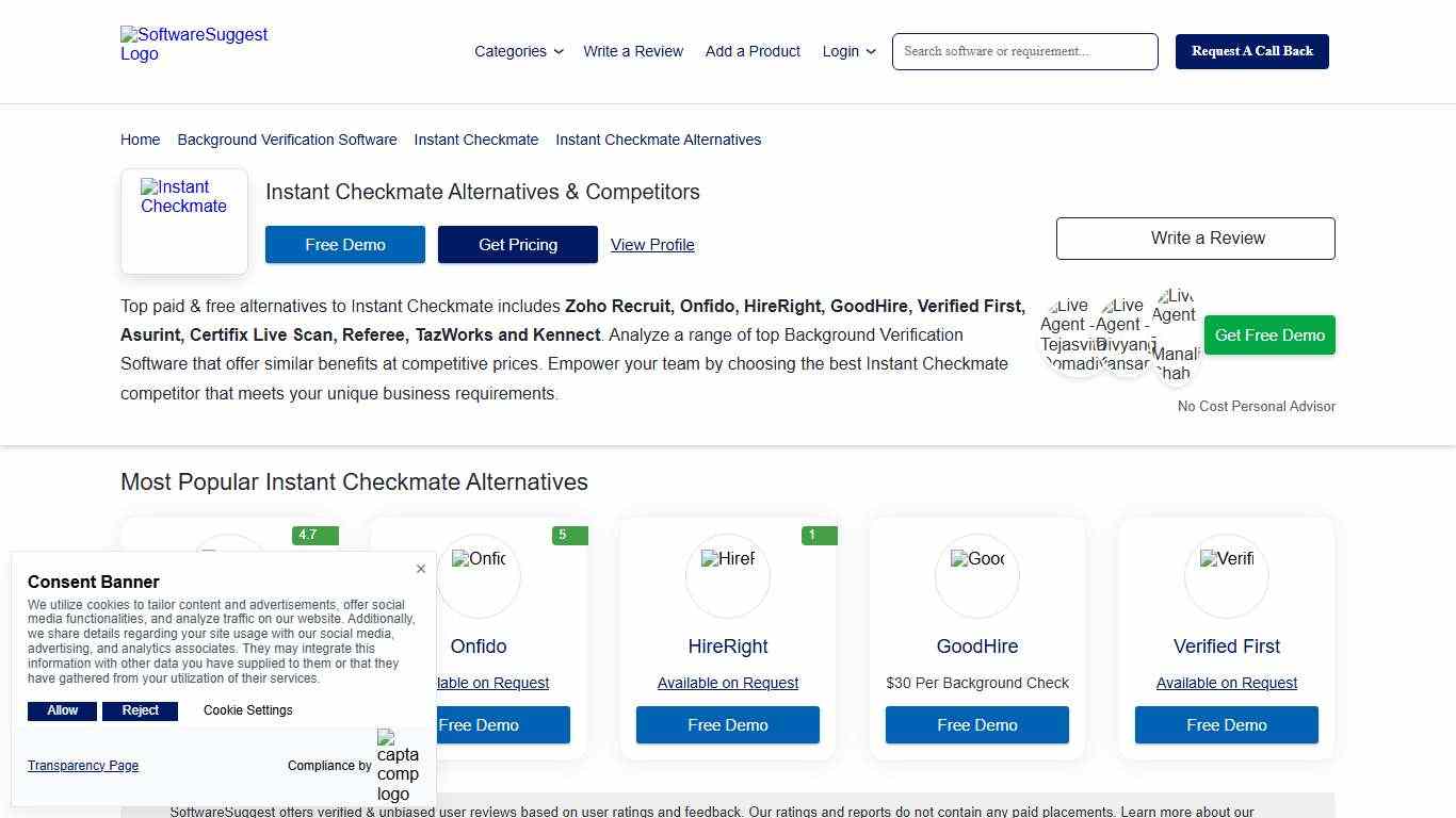 10 Best Instant Checkmate Alternatives & Competitors in 2026